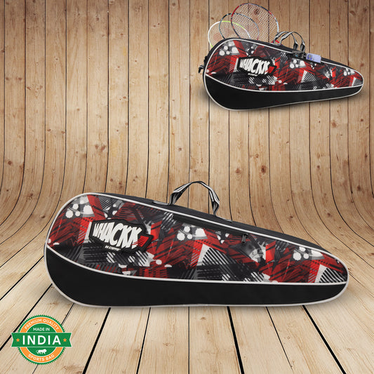 Pro Red 26L Unisex Lightweight Tennis Badminton Squash Equipment Cover Kit Bag | 4T 6B Racket |Duffel