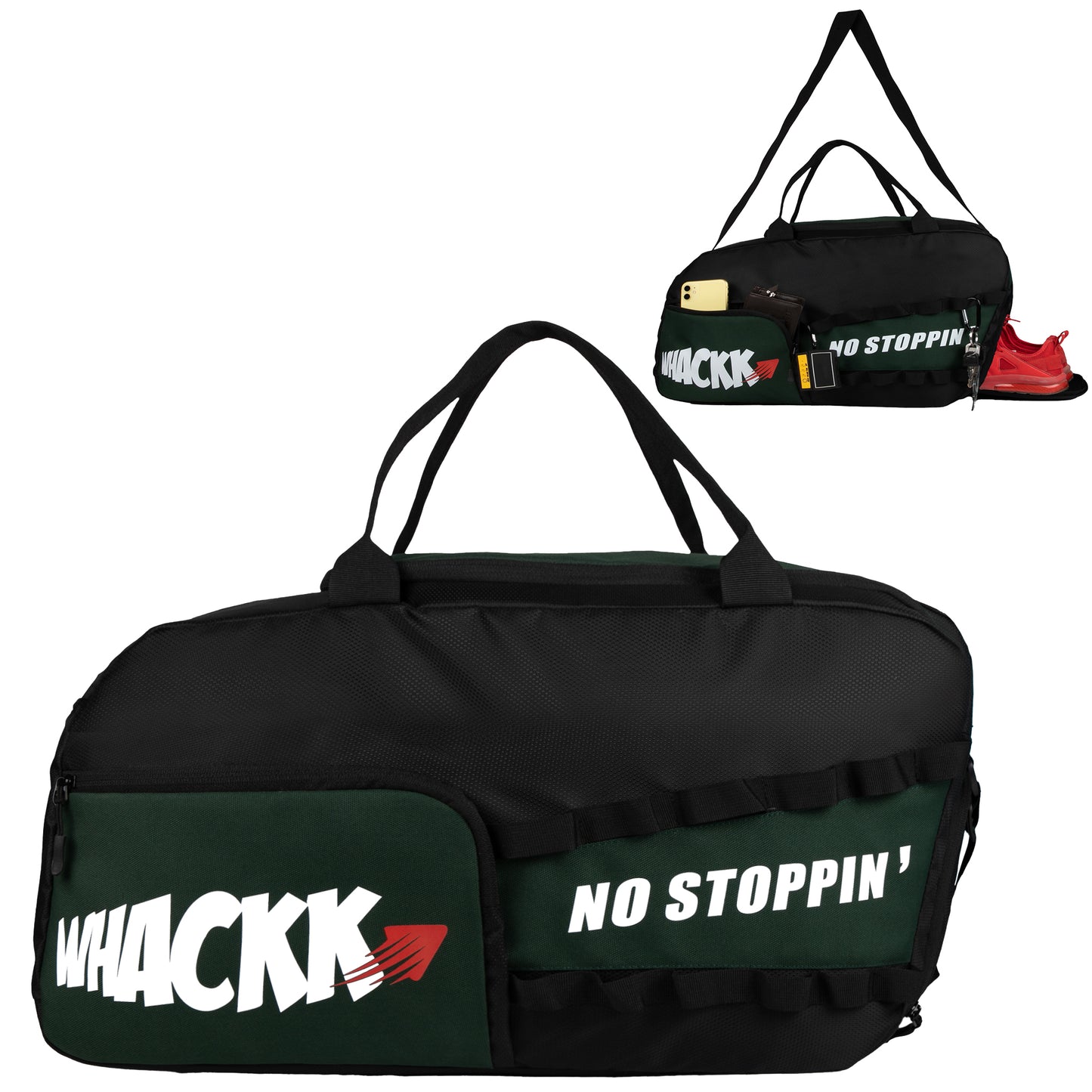Arnold Gym Bag 40L Green Black