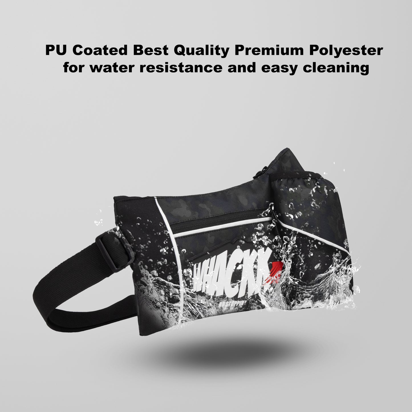 Alpine Wild Moss 2L Waist Bag / Marathon / Running / Fitness / trekking / hiking / camping / Lightweight Unisex