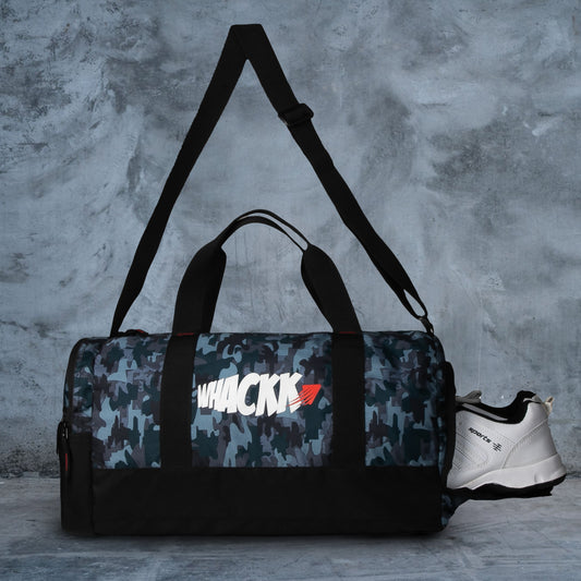 Cardio 31L Wild Stone Gym Fitness Workout Training Sports Travel Duffle Bag Separate Shoe Pocket Dry Wet Pocket Multipurpose Carry Bag Adjustable Strap Lightweight Sports Kit Men Women