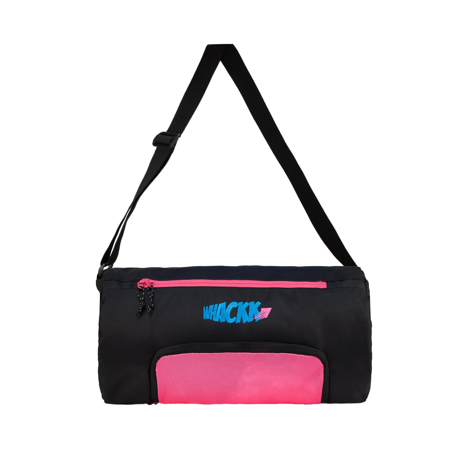 Track Pink 31L |Gym Bags |Fitness Bag|Sports Duffle|Multipurpose Carry Bag |Travel Duffel Bag|Adjustable Strap|Air Ventilated pocket for shoes|Unisex|Lightweight|Sports Kit|Kitbag
