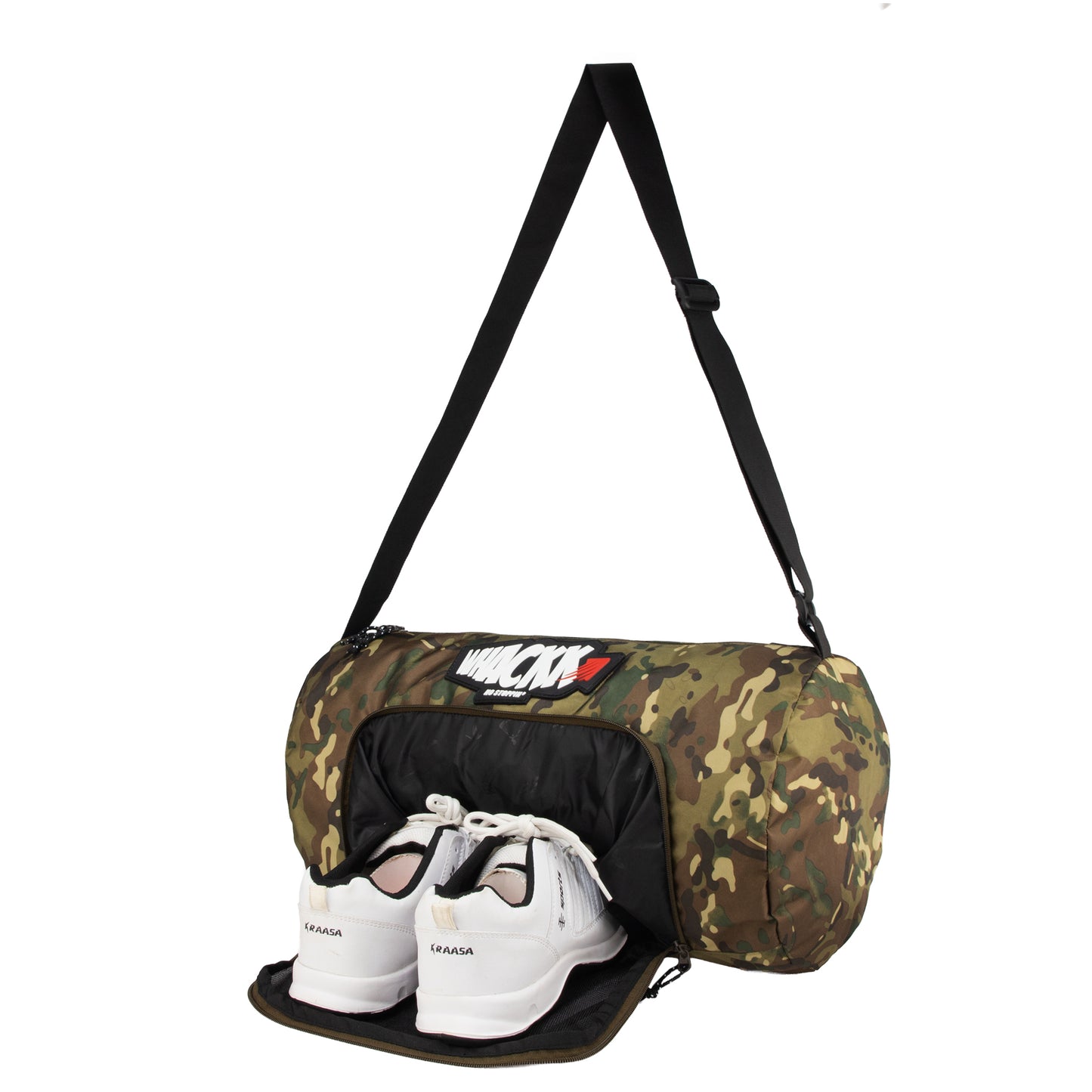 Track Wild Olive Green 31L |Gym Bags |Fitness Bag|Sports Duffle|Multipurpose Carry Bag |Travel Duffel Bag|Adjustable Strap|Air Ventilated pocket for shoes|Unisex|Sports Kit|Kitbag