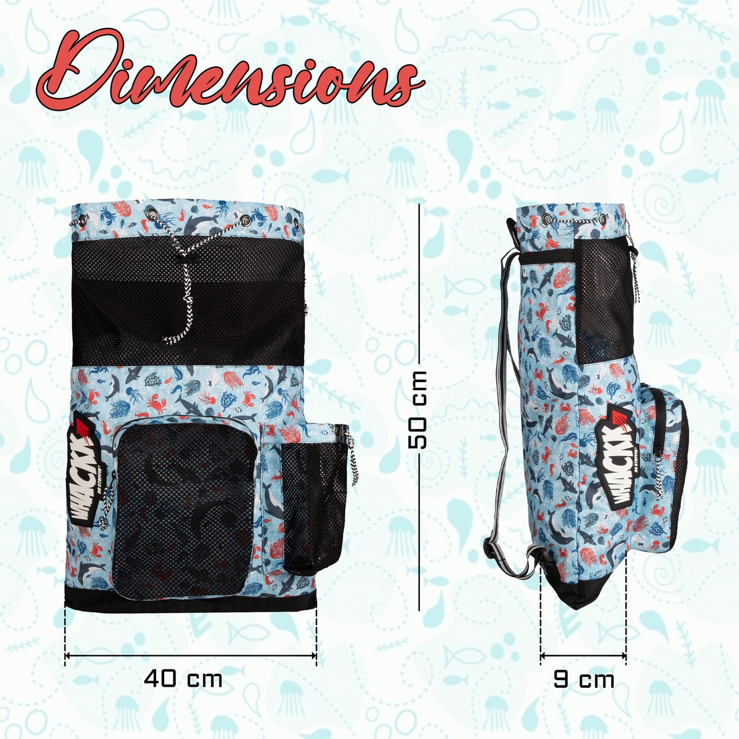 Aqua Swimming Sport Bag 18L Arctic