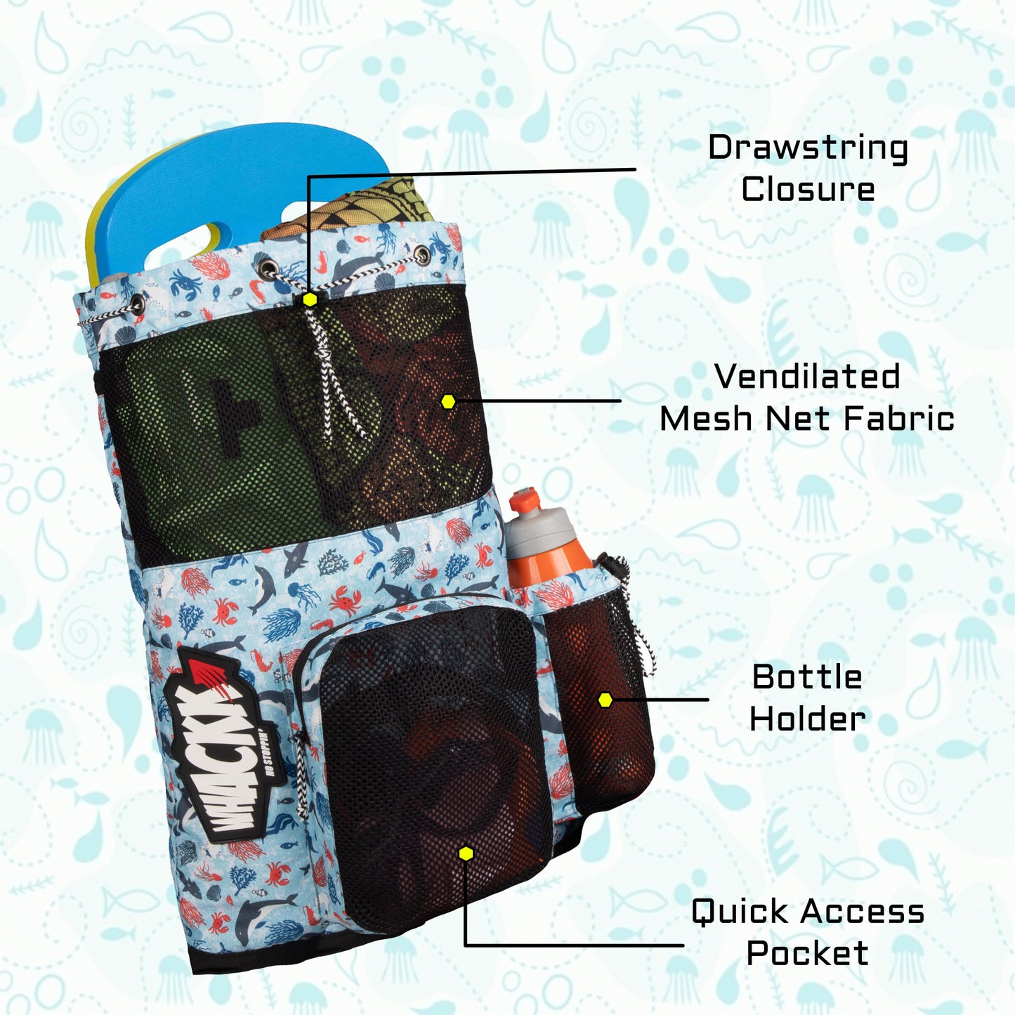 Aqua Swimming Sport Bag 18L Arctic