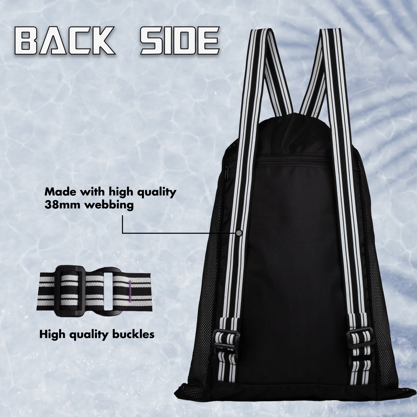 Freestyle Swimming Kit Bag 20L Black