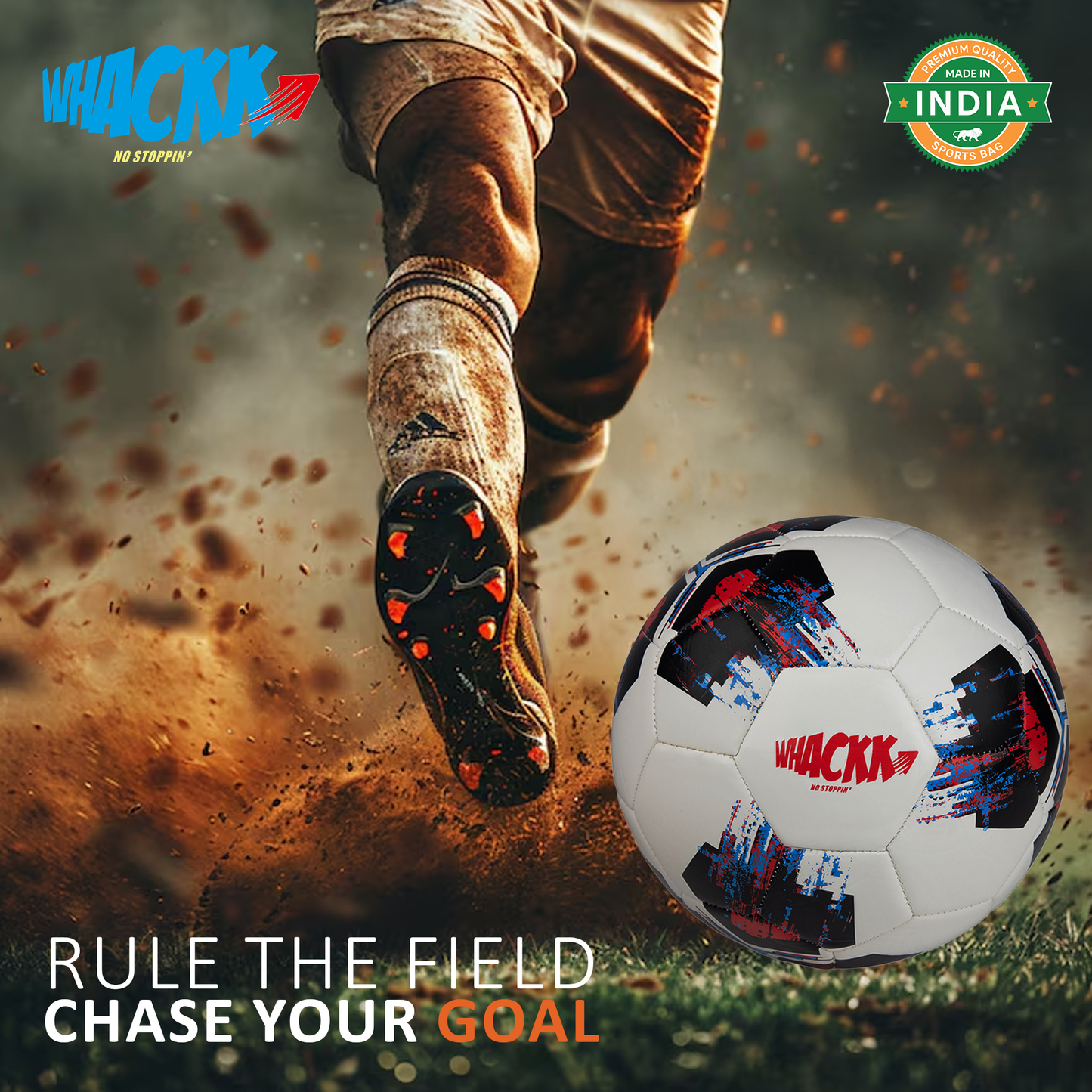 Whackk Zico Football Black red