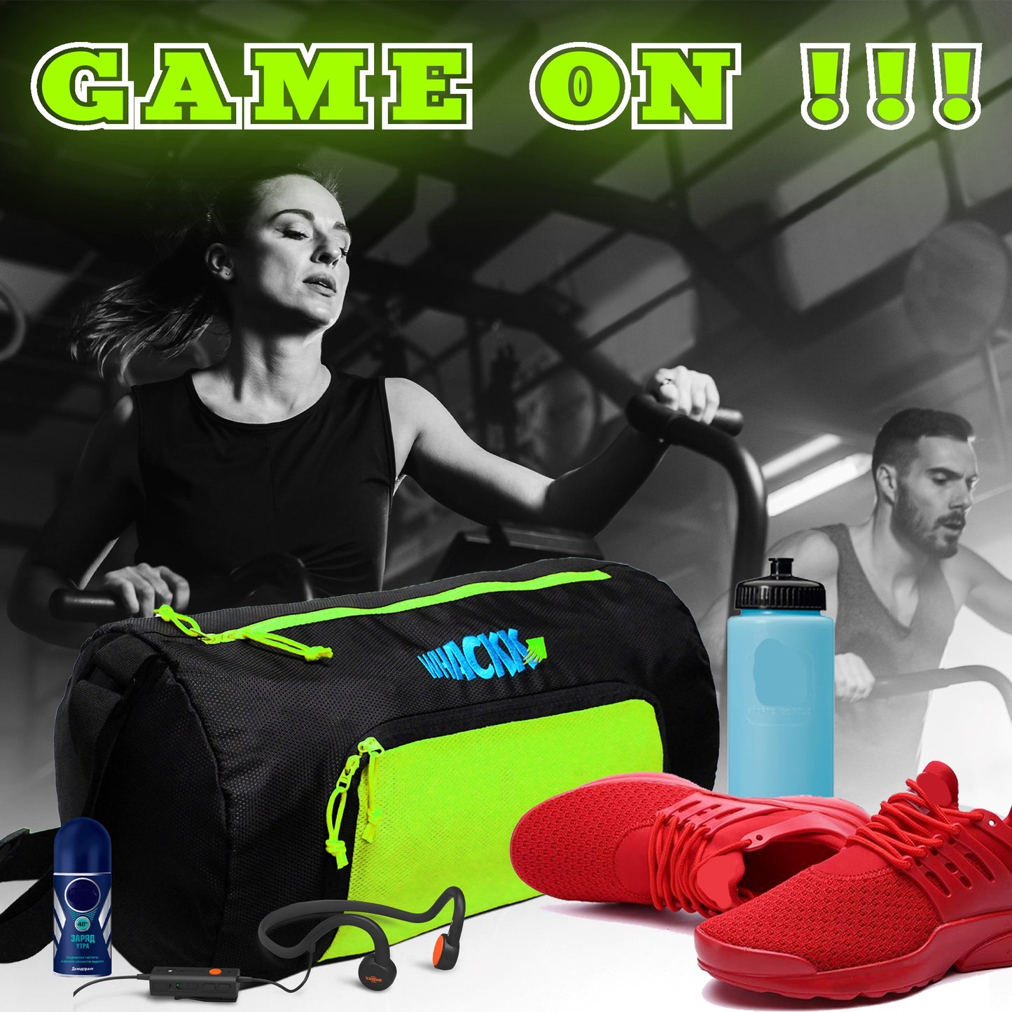 Track Green 31L|Gym Bags |Fitness Bag| Sports Duffle| Multipurpose Carry Bag |Travel Duffel Bag| Adjustable Strap| Air Ventilated Pocket for Shoes| Unisex| Lightweight| Sports Kit| Kitbag| for Men Women