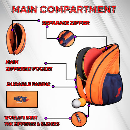 Twirl Table Tennis Kit Bag 5L Orange
