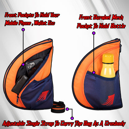 Twirl Table Tennis Kit Bag 5L Orange