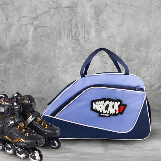 Flip Senior Lavender 33L|Skating/Gym/Sports/Travel/Bag|Inline Roller Equipment Bag|Quad Ice Skates Kit|Kitbag|Easy Access Pocket|2 Bottle Holders|Compartment Fits in Helmet & Skates 11"
