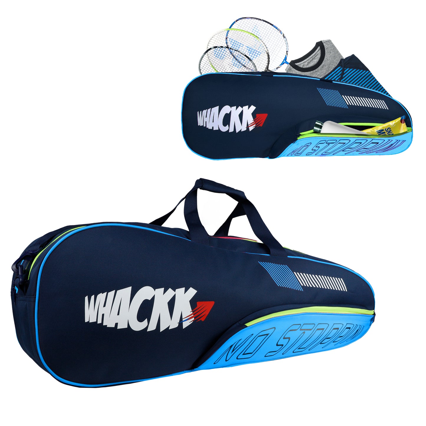 Rally Badminton Tennis Kit Bag 53L Blue Navy