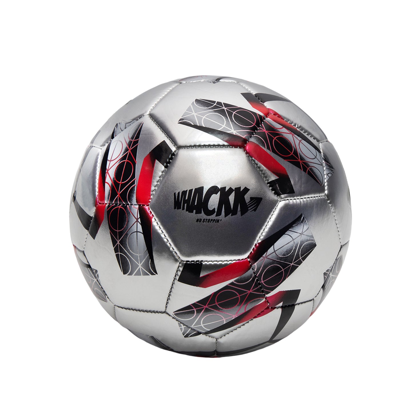 Whackk Kempes Football Silver Red