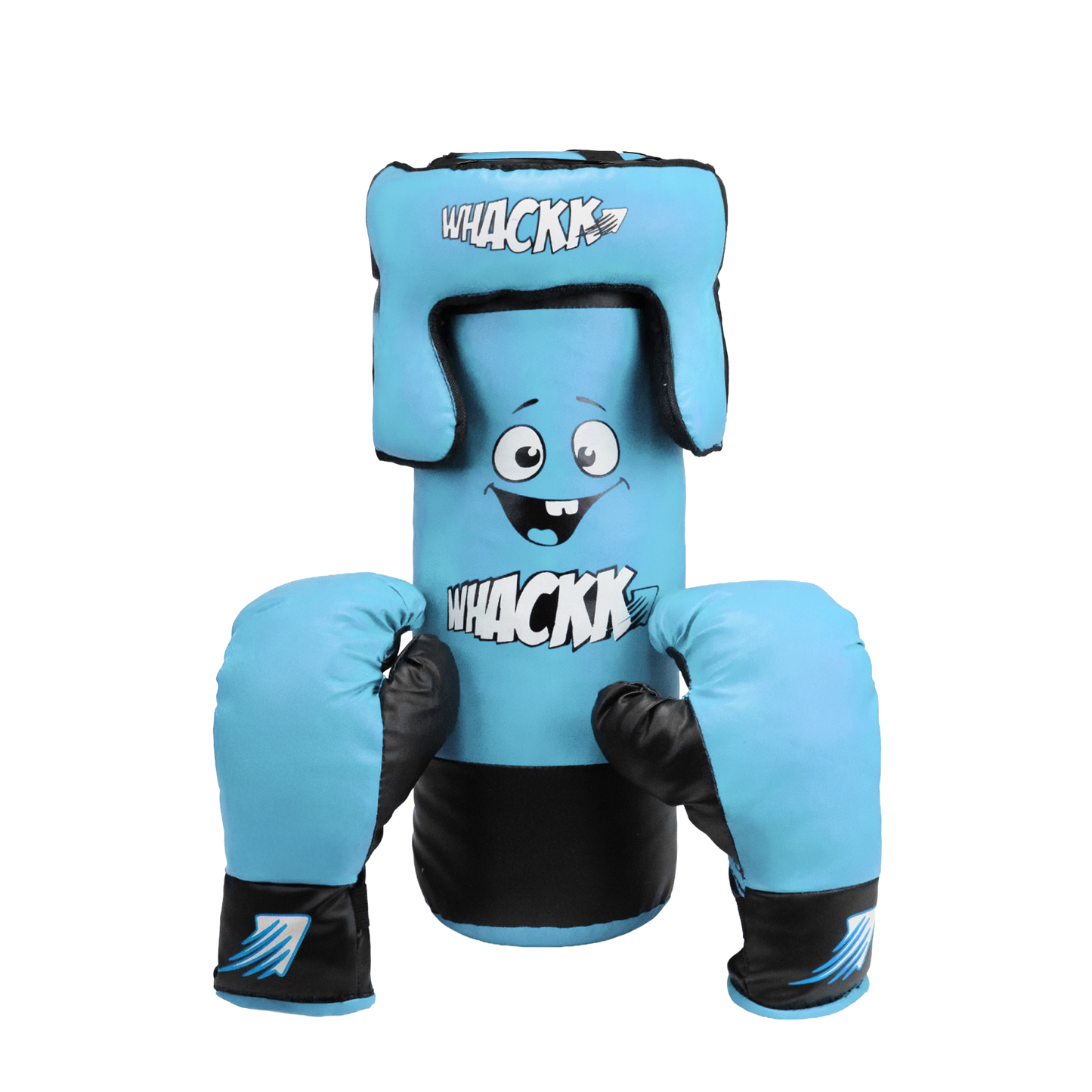 WHACKK Junior Boxing Kit Red | Boxing Set for Kids & Beginners | Lightweight Training Kit for Home Practice, Fitness & Self-Defence, Boys & Girls