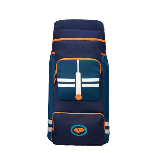 WHACKK Warne Cricket Kit Bag | Full Size Bag with Bat Sleeve, Shoe & Helmet Pocket | Spacious Cricket Kit Bag for Men, Youth & Club Players