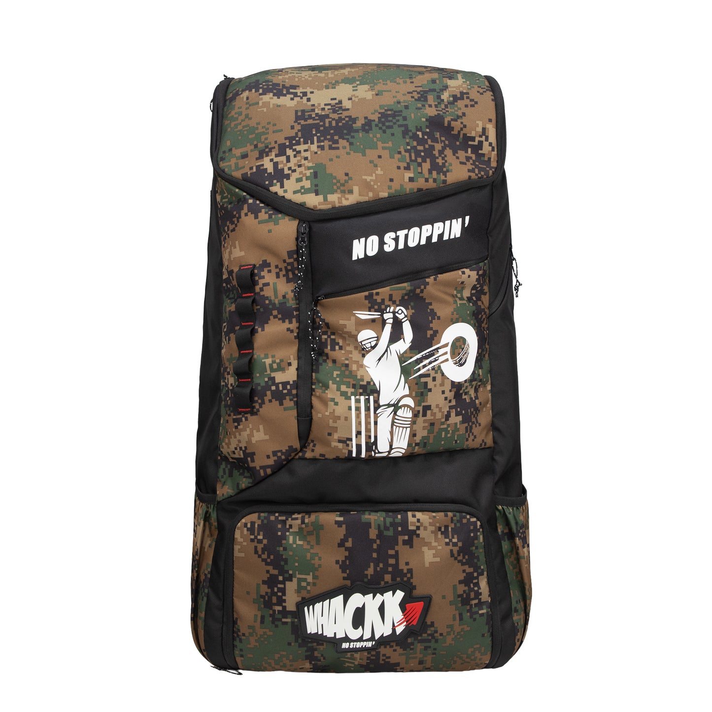 Kallis Marpat WL 103L Unisex Cricket Kit Bag Backpack|Adult Size|2 Bat|Shoe/Helmet Pocket|Main Compartment 18" Leg Pad|2 Bottle Holder|Easy Access Pocket|Player Edition Senior