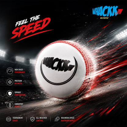Whackk Windballs set of 3 PVC T-20 Soft Cricket Balls (White Colour)