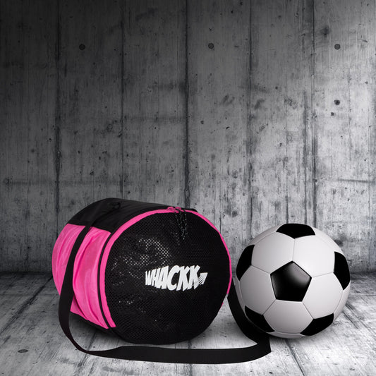 Kick Soccer Basketball Volleyball Kit Bag 15L Black Pink
