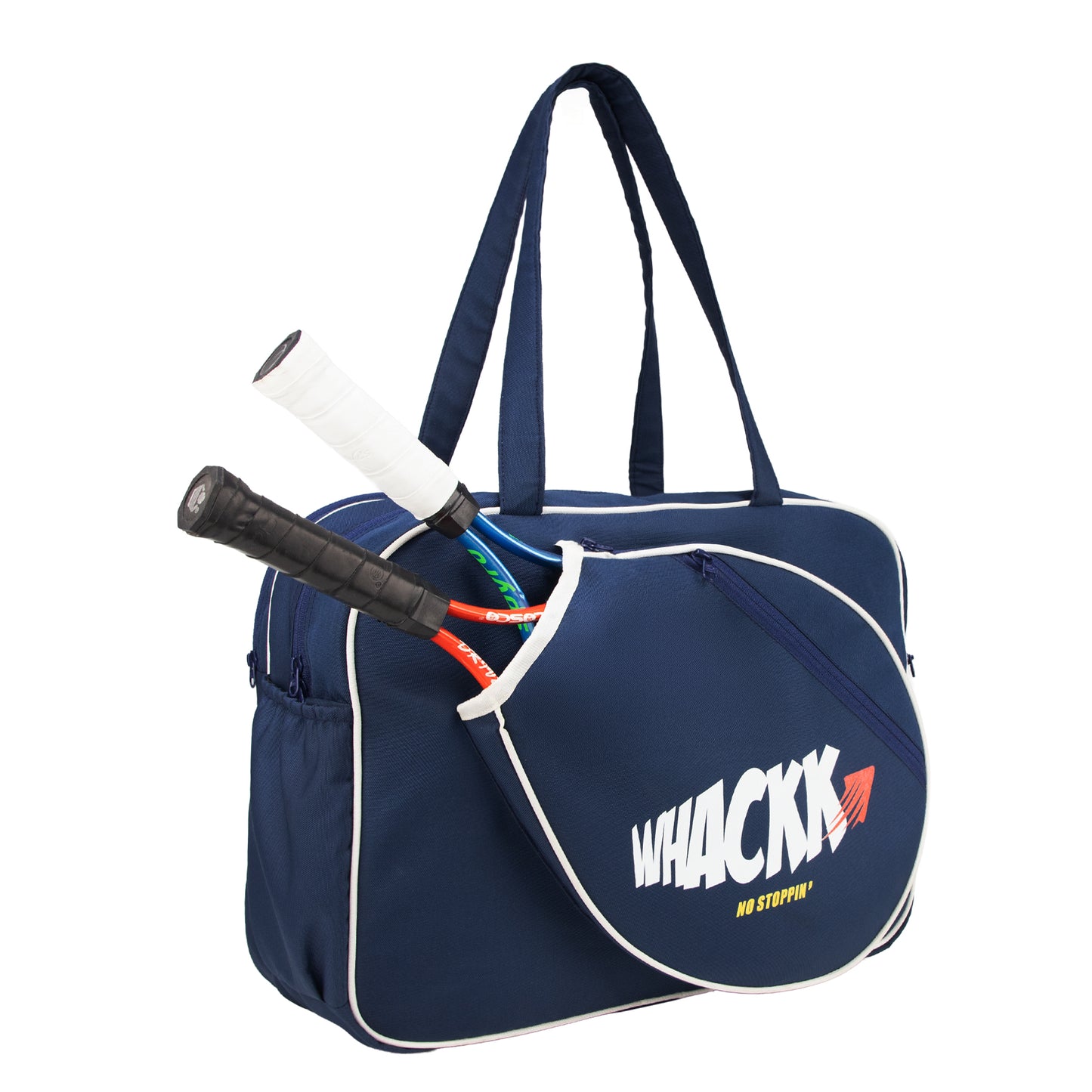 Bagel Navy 33L Racket Sports Bag – Stylish Gym|Racket Holder and Smart Organizer| Travel & Work Bag