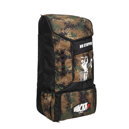 Kallis Marpat WL 103L Unisex Cricket Kit Bag Backpack|Adult Size|2 Bat|Shoe/Helmet Pocket|Main Compartment 18" Leg Pad|2 Bottle Holder|Easy Access Pocket|Player Edition Senior