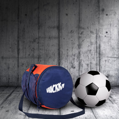 Kick Soccer Basketball Volleyball Kit Bag 15L Navy Orange