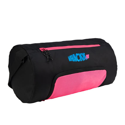 Track Pink 31L |Gym Bags |Fitness Bag|Sports Duffle|Multipurpose Carry Bag |Travel Duffel Bag|Adjustable Strap|Air Ventilated pocket for shoes|Unisex|Lightweight|Sports Kit|Kitbag