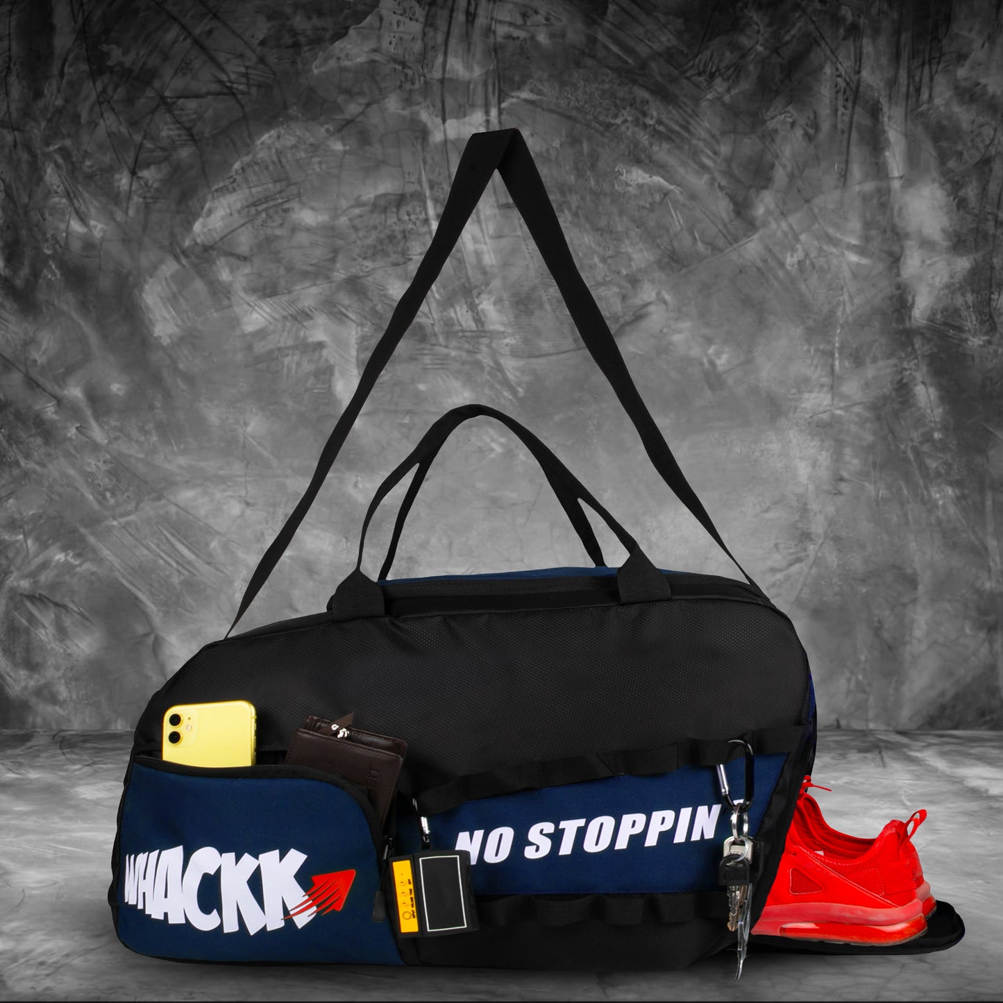 Arnold Gym Bag 40L Blue Black