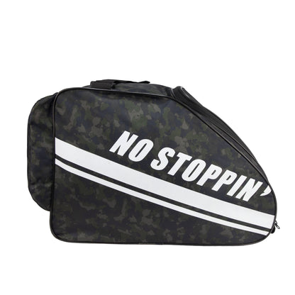 Steezy Skating Bag – Large Compartment for Skates, Helmet, Pads, Gloves, Clothes & Accessories, Convertible Shoulder & Backpack, Water-Resistant