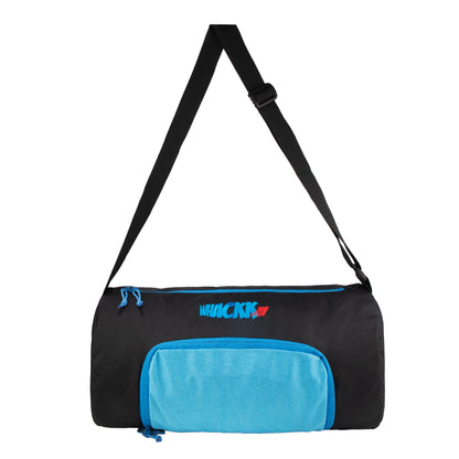 Track Blue 31L |Gym Bags |Fitness Bag|Sports Duffle|Multipurpose Carry Bag |Travel Duffel Bag|Adjustable Strap|Air Ventilated pocket for shoes|Unisex|Lightweight|Sports Kit|Kitbag