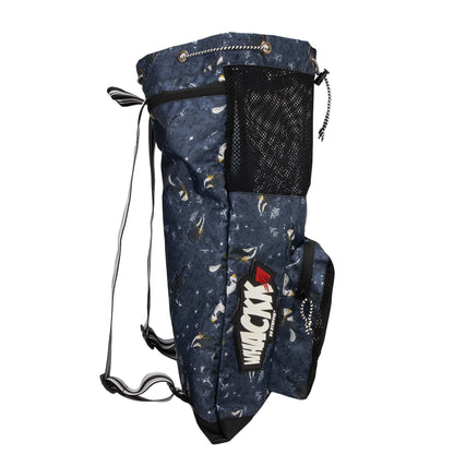 Aqua Warren Blue Unisex Swimming Bag |Water Sports |Dry Bags |Wet Pocket |Accessories |Beach Bag |Storage Swim Gym Gears |Drawstring Backpack |Netball Backpack | Pocket for Cap and Goggles