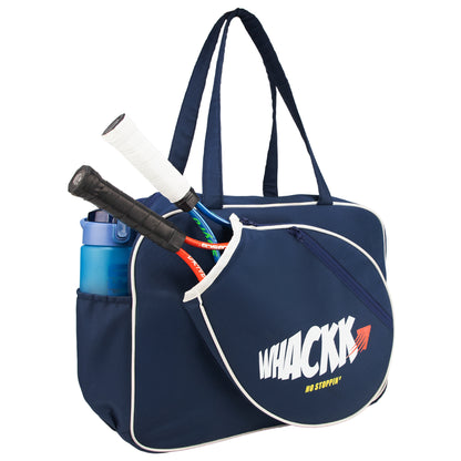Bagel Navy 33L Racket Sports Bag – Stylish Gym|Racket Holder and Smart Organizer| Travel & Work Bag