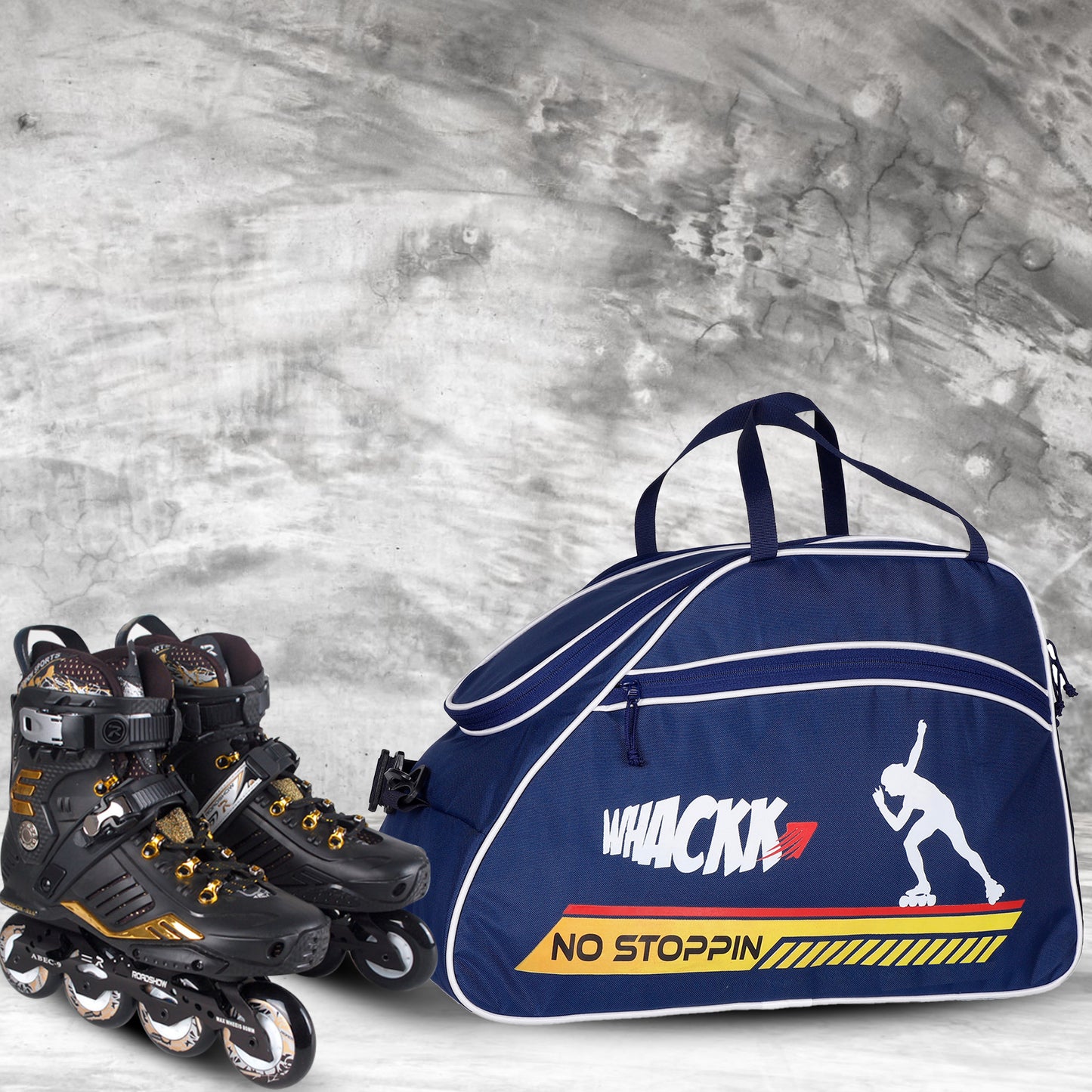 Roller Skating Kit Bag 36L Navy Blue