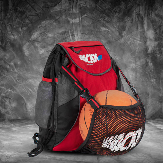 Storm Soccer Volleyball Basketball kit bag 19L Black Red