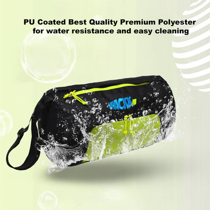 Track Green 31L|Gym Bags |Fitness Bag| Sports Duffle| Multipurpose Carry Bag |Travel Duffel Bag| Adjustable Strap| Air Ventilated Pocket for Shoes| Unisex| Lightweight| Sports Kit| Kitbag| for Men Women