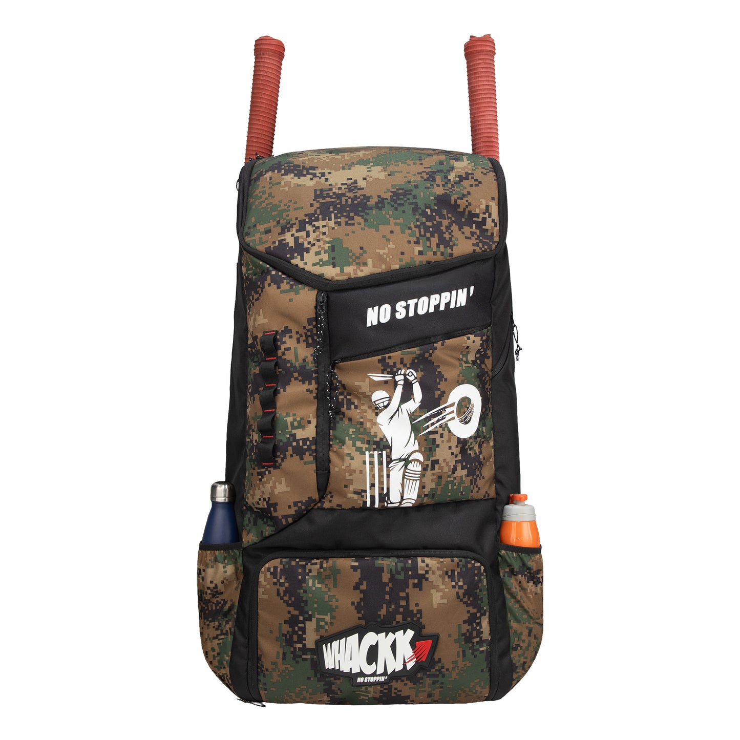 Kallis Marpat WL 103L Unisex Cricket Kit Bag Backpack|Adult Size|2 Bat|Shoe/Helmet Pocket|Main Compartment 18" Leg Pad|2 Bottle Holder|Easy Access Pocket|Player Edition Senior