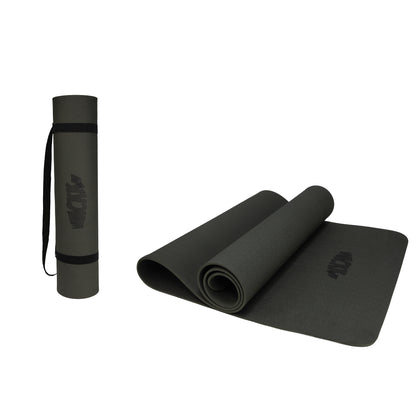 Alignment Yoga Mat in Gray 6mm