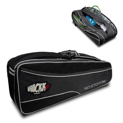 Vanguard Black Grey Tennis & Badminton Bag