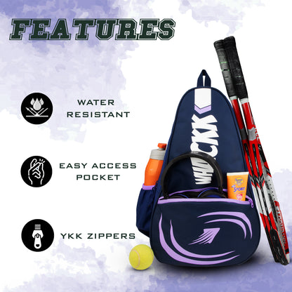 Ace Pickleball Lavender Badminton Tennis Kit Bag 28L