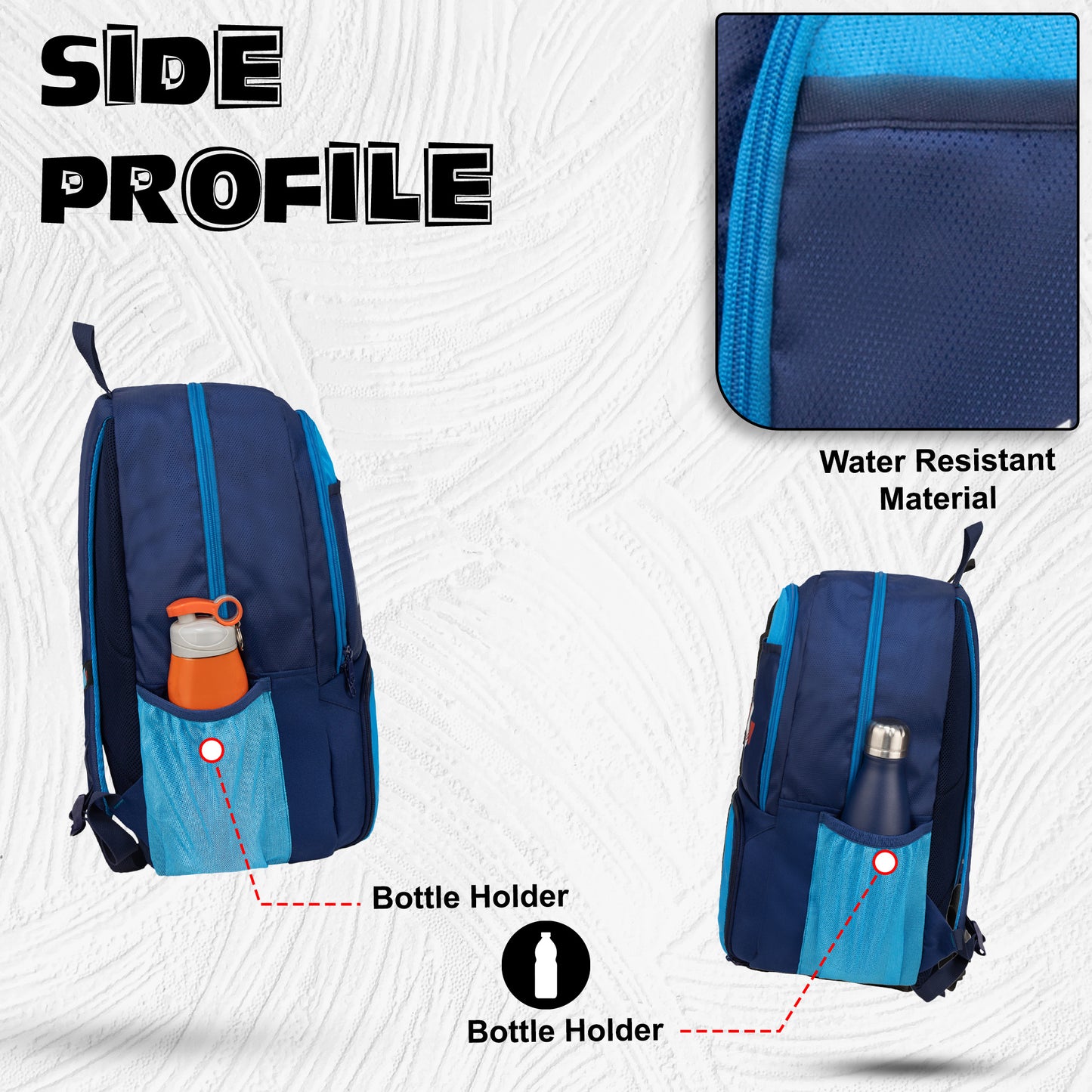 Strike Navy Blue 32L Football Basketball Volleyball Kitbag Shoe Ball Separate Pockets Equipment Bag Backpack| Soccer Bag| Boys Kids Adult Men| Mesh Shoe Ball Pocket| Bottle Holder| Easy Access Pocket Visit the WHACKK Store (Copy)