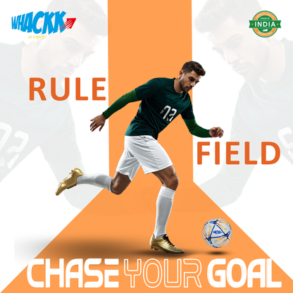 Whackk Hagi Football Navy orange