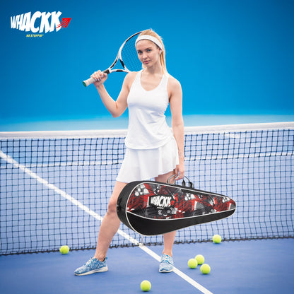 Pro Red, Black 26L Unisex Lightweight Tennis Badminton Squash Equipment Bag