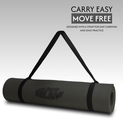 Alignment Yoga Mat in Gray 6mm