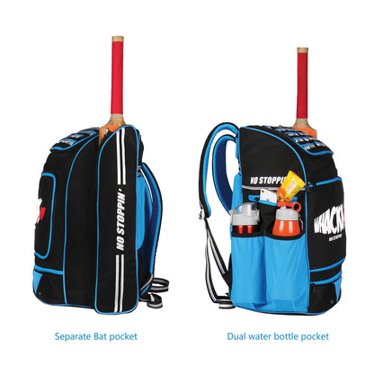 Blast Junior Cricket Bag 37L Black Blue