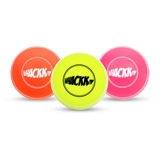 WHACKK I10 T-20 Wind Ball 72MM 120GMS Multicolor | Synthetic Practice Cricket Balls | Swing Balls for Match, Training, Indoor, Outdoor & Street Cricket