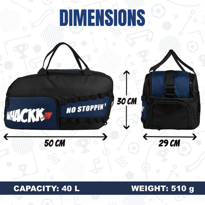 Arnold Gym Bag 40L Blue Black