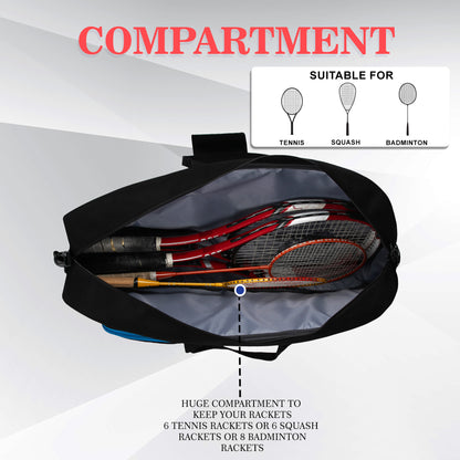 Drive Badminton Tennis Kit Bag 27L Red Black