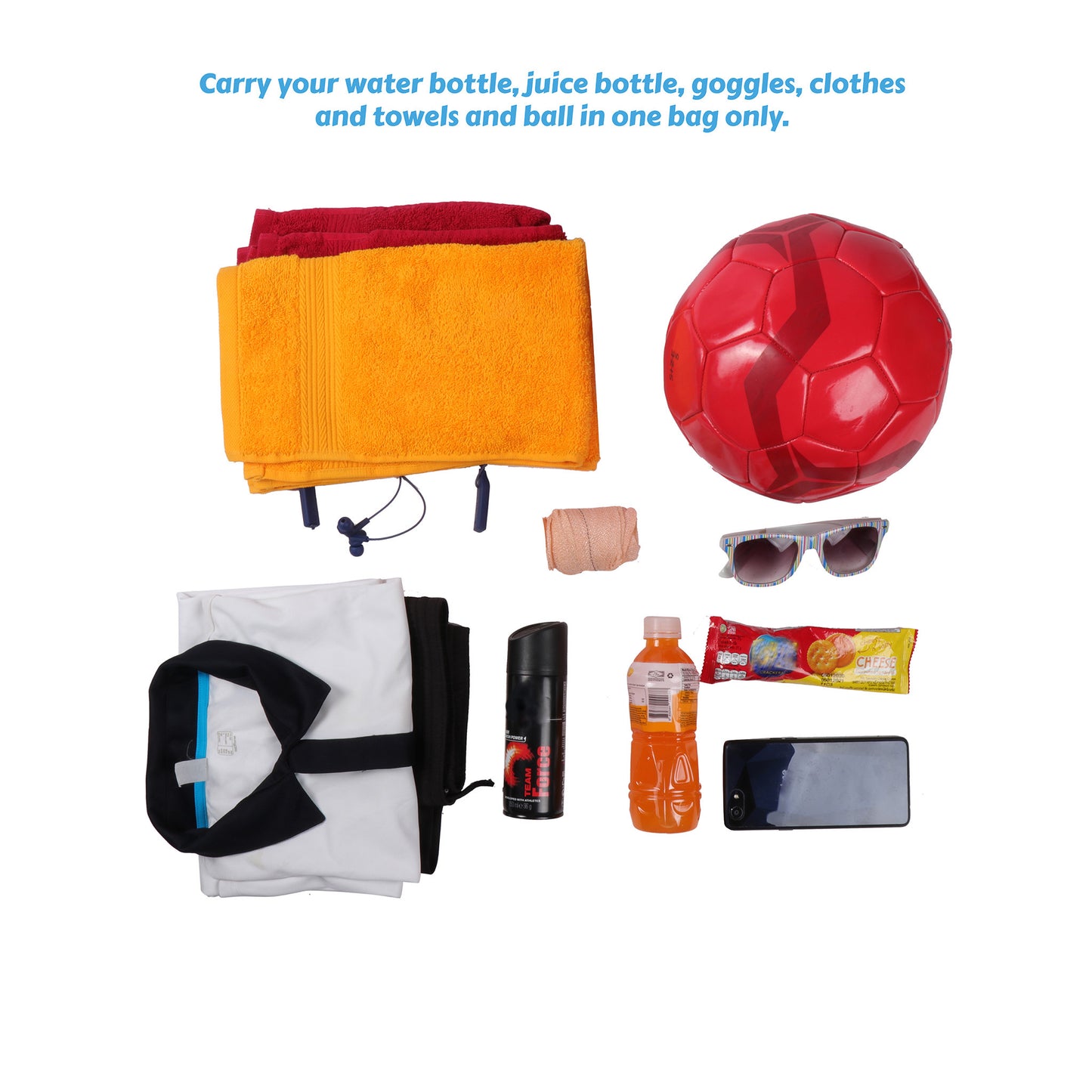 Storm Soccer Volleyball Basketball kit bag 19L Blue
