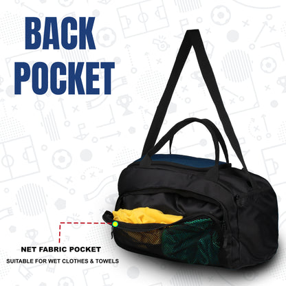 Arnold Gym Bag 40L Blue Black