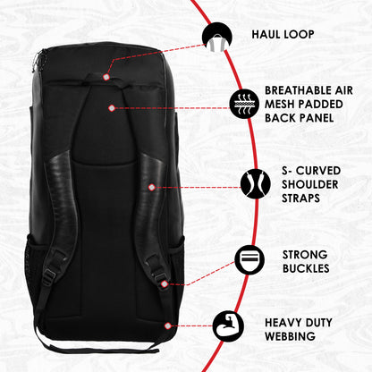 Lara Cricket Kit Bag 72L Black