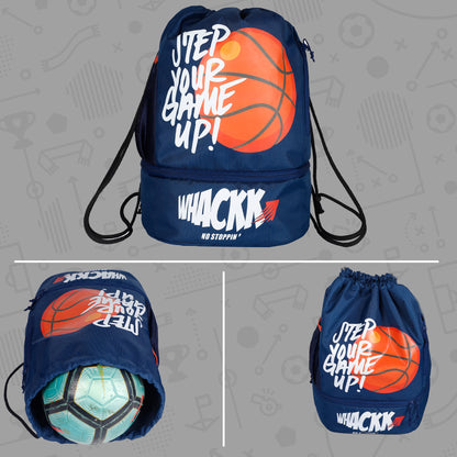 Blitz Soccer Basketball Volleyball Kit Bag 21L Blue