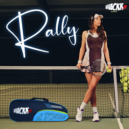 Rally Badminton Tennis Kit Bag 53L Blue Navy